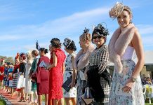 Millicent Cup fashions fielded