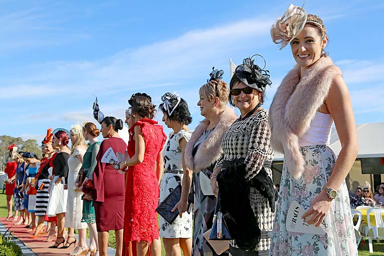 Millicent Cup fashions fielded