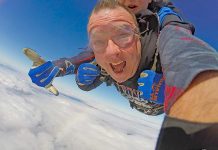 Anthony lives life on edge