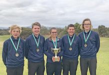 Consecutive cups for South East golfers
