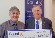 Donation made to count