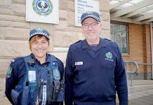 Top cop hangs up uniform