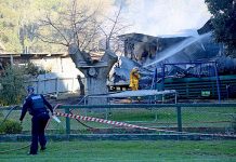 Fire destroys Mount Burr family home