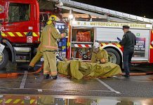 Firefighters put skills to test during audit assessment