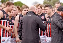 Squad footballers zone out