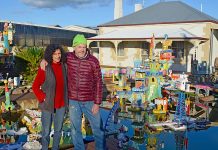 End of the model railway line