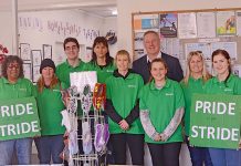 Ruby’s Reunification Program Pride in Your Stride walk