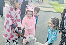 Students do part to help farmers