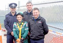 Emergency services called to action as utility lands in Blue Lake