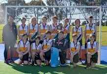 Year 8/9 boys hockey return with SA title