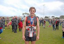 Hutchesson claims football ‘trifecta’