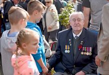 Veteran honored with RSL badge