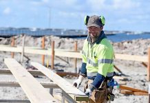 New-look foreshore on track