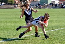 Big splash into Aussie Rules football