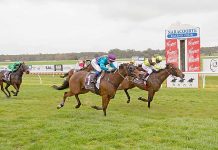 On fire with last stride victory