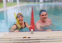 City swimmers drive into the centre