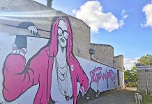 Mural radiates strength in fight for gender equality
