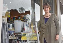 Smash and grab break-in investigation