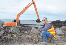 Rotting material to be processed following community uproar