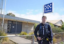 New officer on patrol throughout the South East