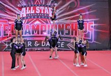 Purple Thunder cheerleaders strike gold at state championships