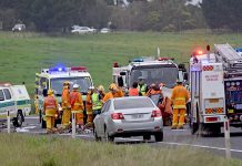 Man seriously injured in two-vehicle highway crash