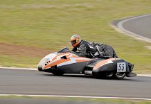 Motorcyclists wrist throttle for top honours