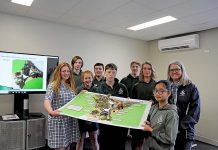 Students help develop seaside play area concept