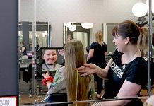 ‘Rapunzel’ locks cut for Variety fundraiser