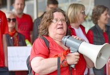 City educators step up state budget fight