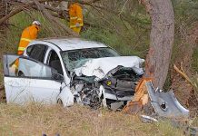 Driver flown to Adelaide after serious crash