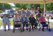 Courtyard open for use