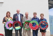 Remembrance Day service held at Moorak Primary School