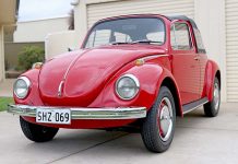 1971 Volkswagen Super Beetle convertible