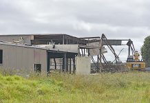 Dilapidated former Safries building demolished