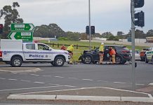 Highway hit and run investigated