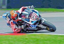 Levi experiences tough days on track