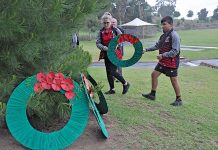 Students honour Remembrance Day