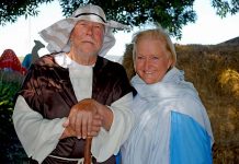 Lutheran church reenacts nativity scene