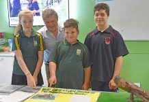 Science projects take students out of classroom