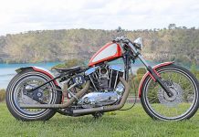 1968 iron head Harley-Davidson