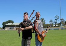 Revellers ready for a New Year’s Eve party in the park