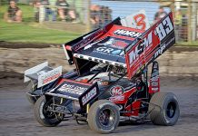 Lines charges through finale