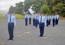 Military tradition upheld