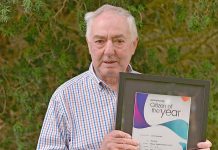 Long-serving community member recognised with citizen of year award