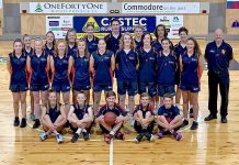 Basketballers hit court running