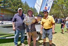First prize reeled in at Kingston fishing competition