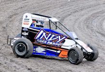 Speedcar driver charges to state championship victory