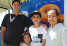 Summer hot donut van sale record