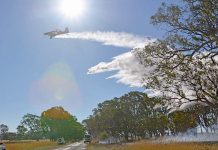 Grassfire prompts fire warning